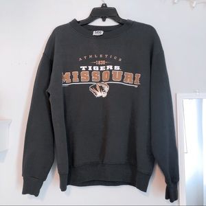 Oversized Missouri tigers sweatshirt / crew neck